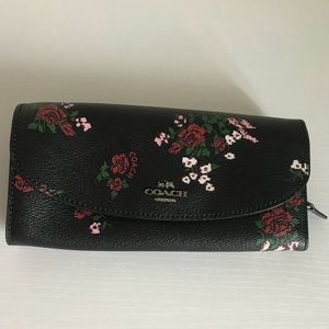 Dark Cross Stitch Slim Envelope Wallet 🥀🥀🥀